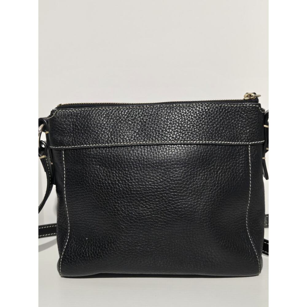 Dooney & Bourke Pebble Leather Allison Crossbody Bag Purse Black - Picture 4 of 16